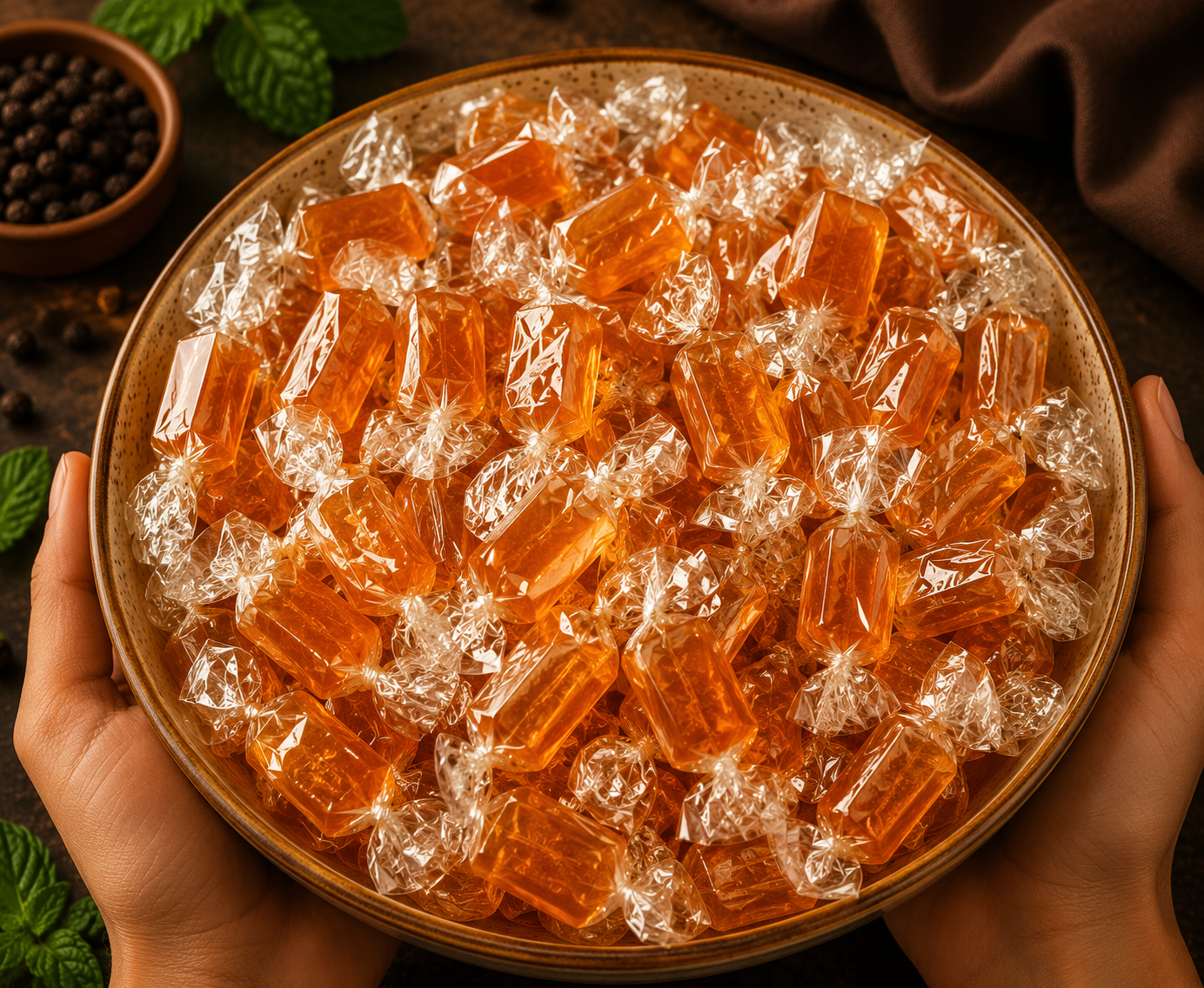 Orange Glucose Jelly